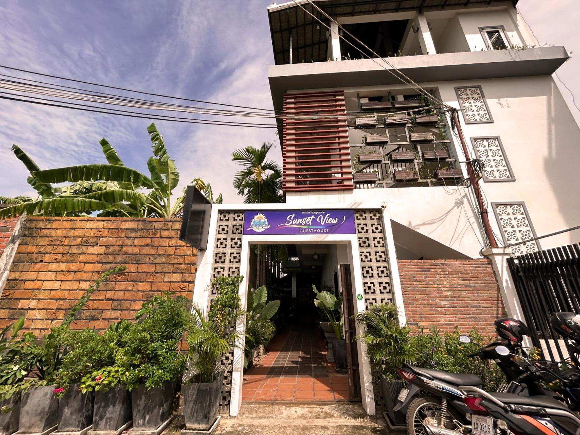 Sunset View Guest House Siem Reap Exterior foto