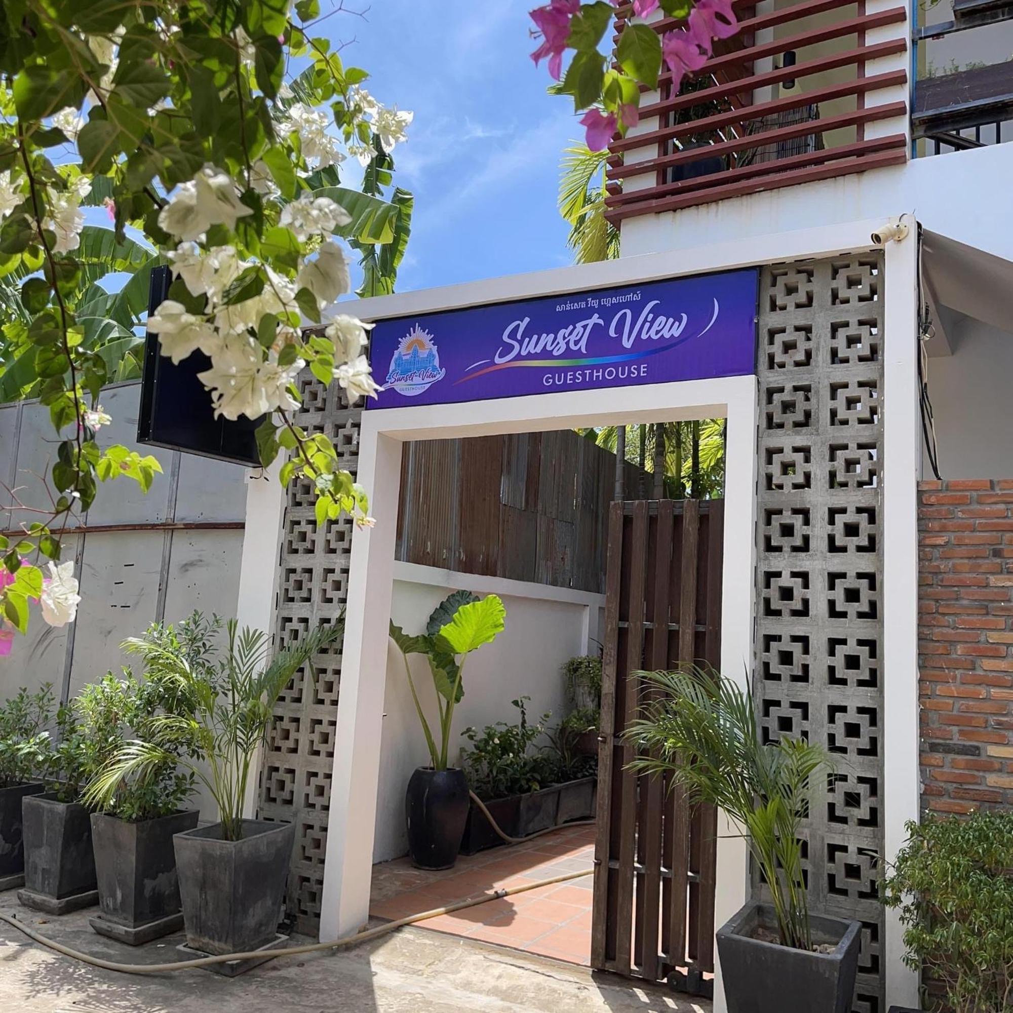 Sunset View Guest House Siem Reap Exterior foto